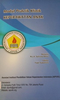 Image of Modul Praktik Klinik : Keperawatan Anak